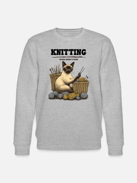 Knitting - Stanley/Stella CHANGER Unisex Organic Sweatshirt - heather grey