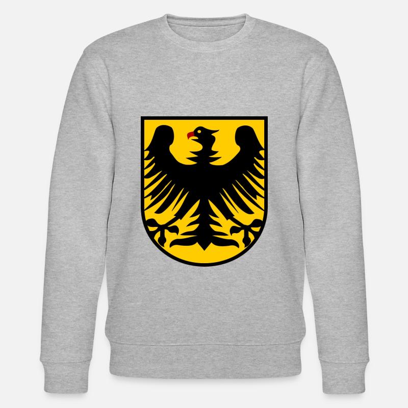Der deutsche Adler - Stanley/Stella Unisex Bio-Sweatshirt CHANGER  - Grau meliert