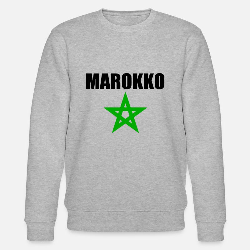 Marokko - Stanley/Stella Unisex Bio-Sweatshirt CHANGER  - Grau meliert