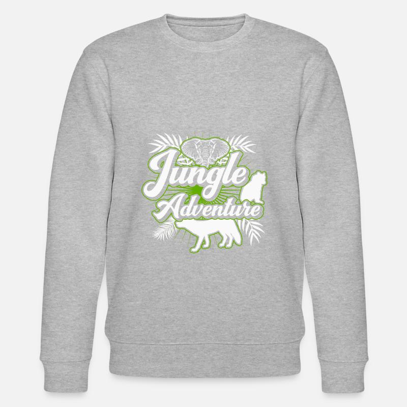 Safari Big Five - Sweat bio CHANGER Stanley/Stella Unisexe - gris chiné