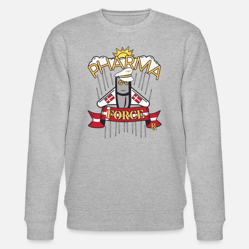Pharmacie Danemark Pharma Force - Sweat bio CHANGER Stanley/Stella Unisexe - gris chiné