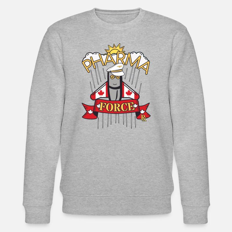 Pharmacy Canada Pharma Force - Stanley/Stella CHANGER Unisex Organic Sweatshirt - heather grey