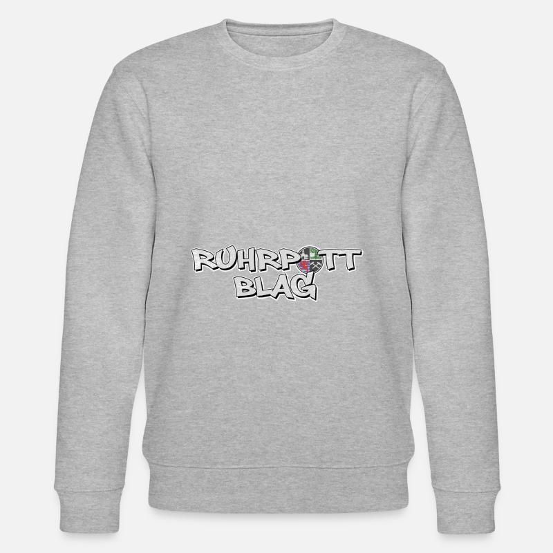 Ruhrpott Gelsenkirchen Blag - Sweat bio CHANGER Stanley/Stella Unisexe - gris chiné
