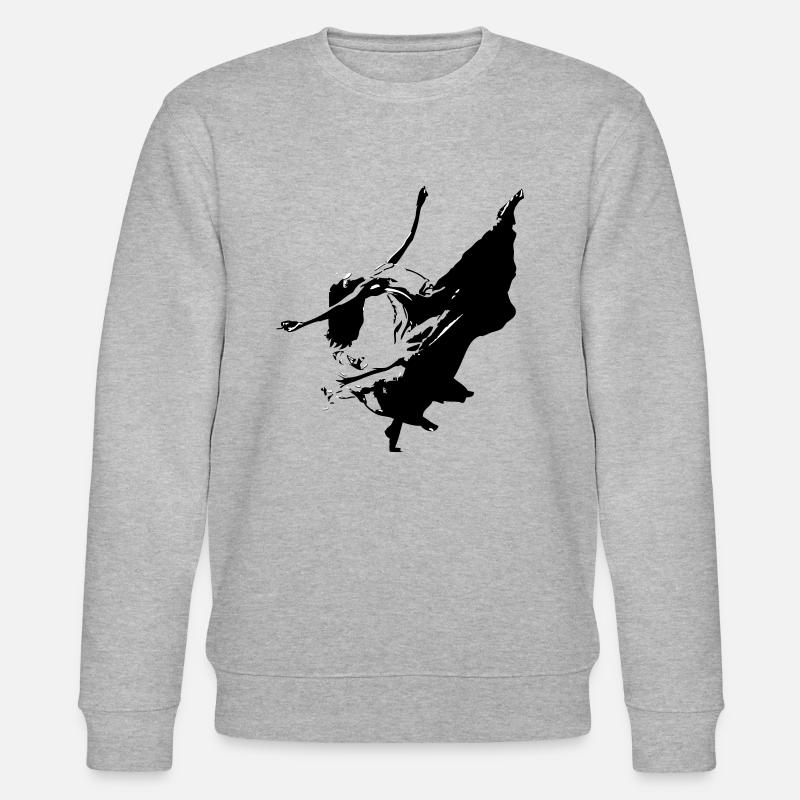 die freie Tänzerin - Stanley/Stella Unisex Bio-Sweatshirt CHANGER  - Grau meliert