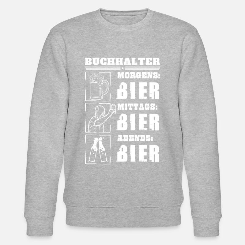 Mon quotidien de comptable - Sweat bio CHANGER Stanley/Stella Unisexe - gris chiné