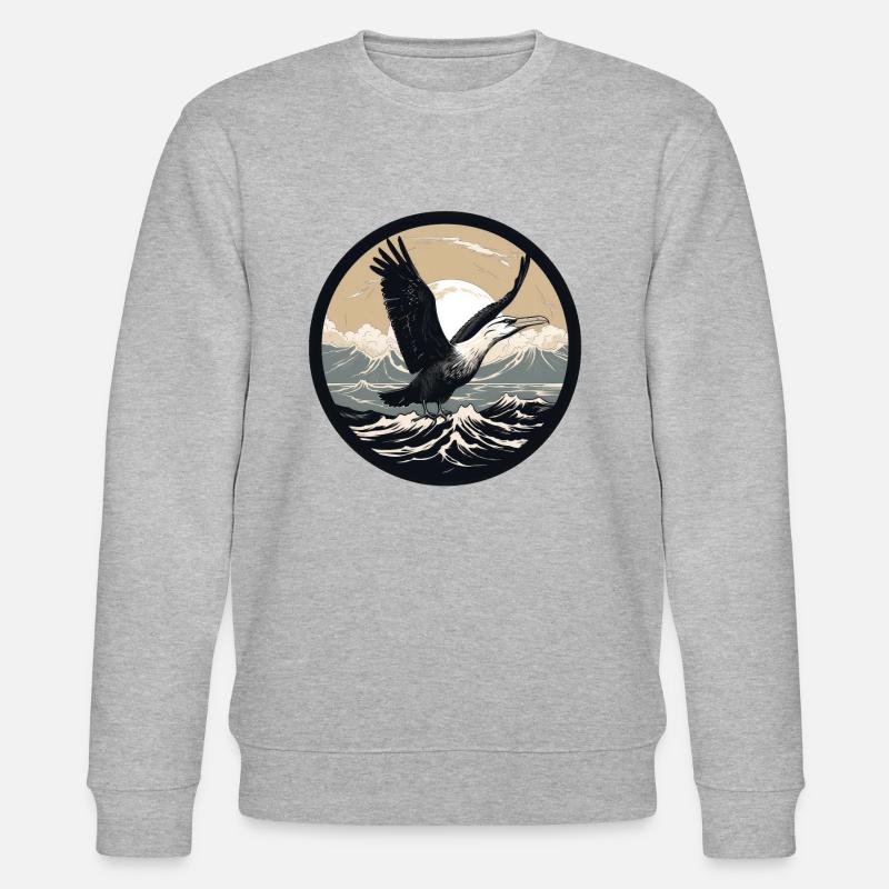 Albatros - Stanley/Stella Unisex Bio-Sweatshirt CHANGER  - Grau meliert