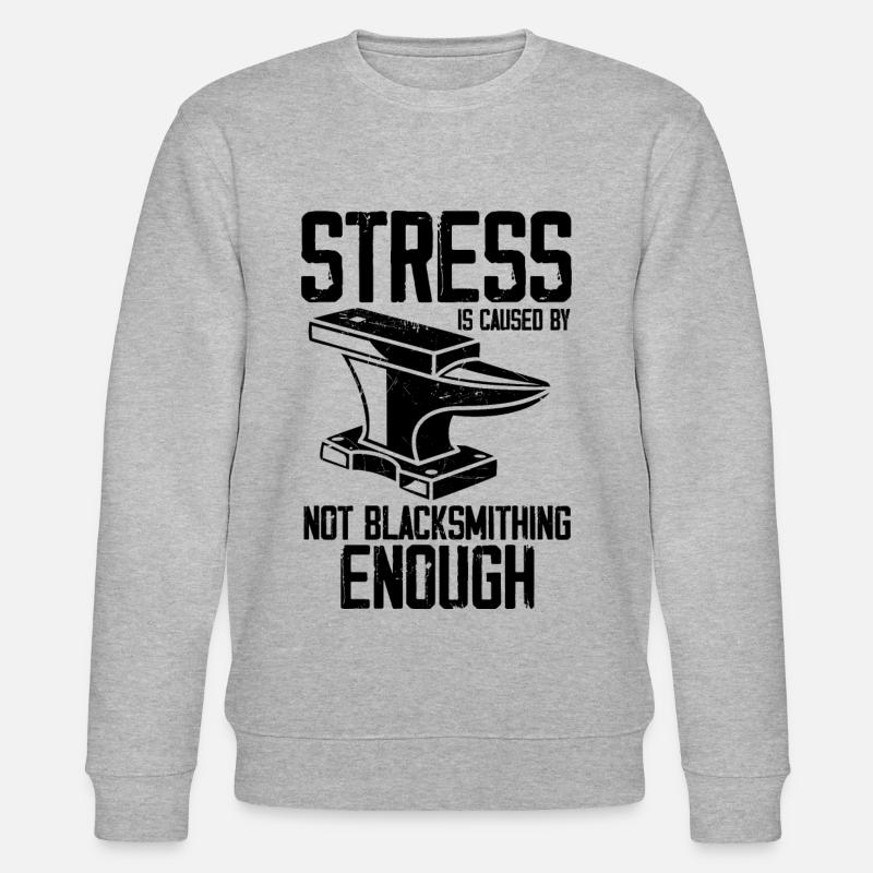 Blacksmith - Stanley/Stella CHANGER Unisex Organic Sweatshirt - heather grey