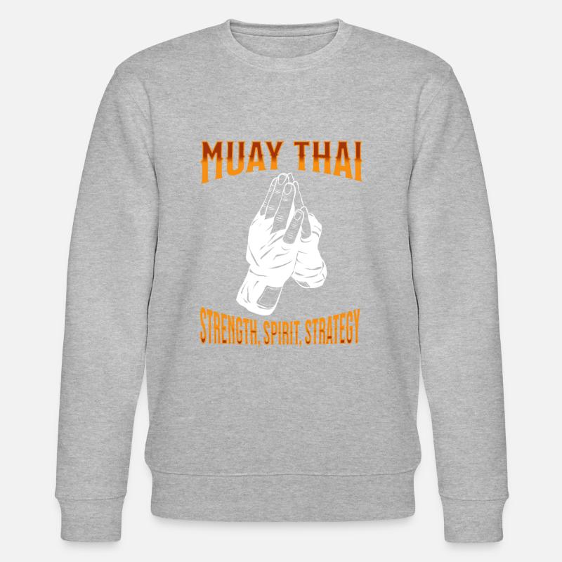 Muay Thaï Boxe Muay Thaï - Sweat bio CHANGER Stanley/Stella Unisexe - gris chiné