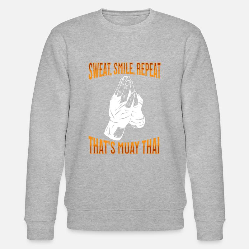 Muay Thaï Boxe Muay Thaï - Sweat bio CHANGER Stanley/Stella Unisexe - gris chiné