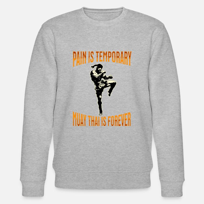 Muay Thaï Boxe Muay Thaï - Sweat bio CHANGER Stanley/Stella Unisexe - gris chiné
