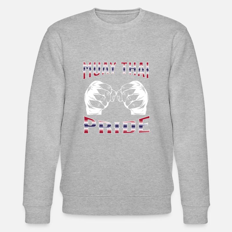 Muay Thaï Boxe Muay Thaï - Sweat bio CHANGER Stanley/Stella Unisexe - gris chiné