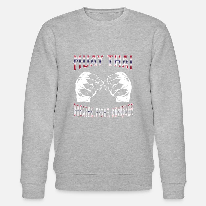 Muay Thaï Boxe Muay Thaï - Sweat bio CHANGER Stanley/Stella Unisexe - gris chiné