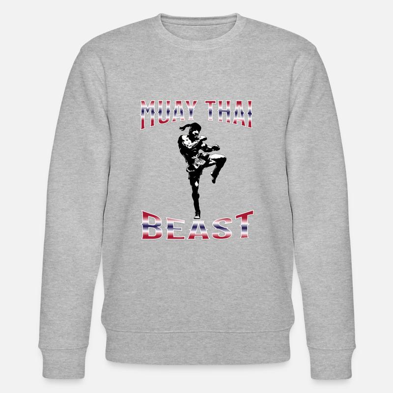 Muay Thai Boxe Muay Thai - Sweat bio CHANGER Stanley/Stella Unisexe - gris chiné