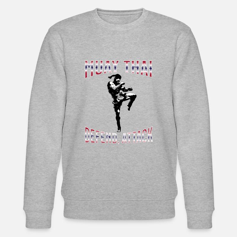 Muay Thaï Boxe Muay Thaï - Sweat bio CHANGER Stanley/Stella Unisexe - gris chiné