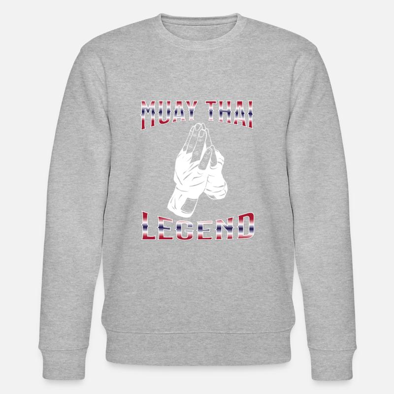 Muay Thaï Boxe Muay Thaï - Sweat bio CHANGER Stanley/Stella Unisexe - gris chiné