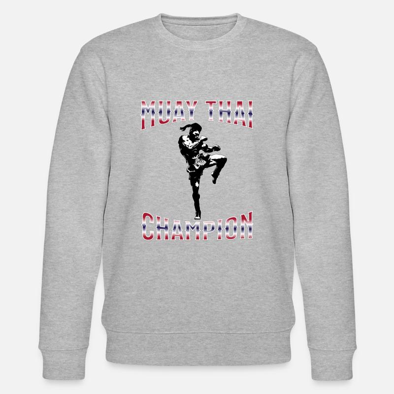Muay Thaï Boxe Muay Thaï - Sweat bio CHANGER Stanley/Stella Unisexe - gris chiné