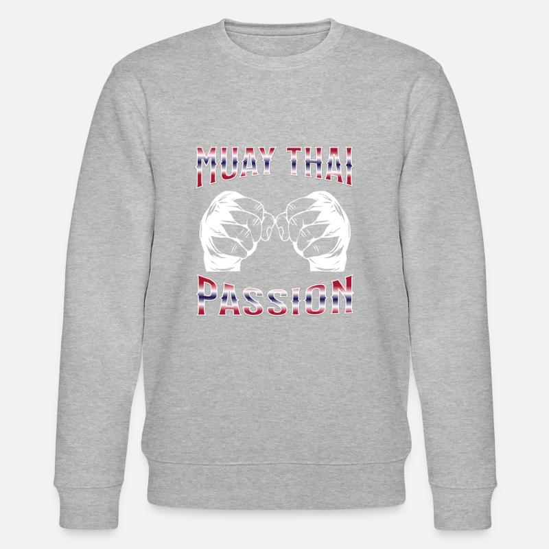 Muay Thai Boxe Muay Thai - Sweat bio CHANGER Stanley/Stella Unisexe - gris chiné