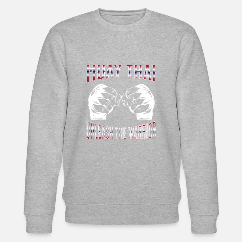Muay Thai Boxe Muay Thai - Sweat bio CHANGER Stanley/Stella Unisexe - gris chiné