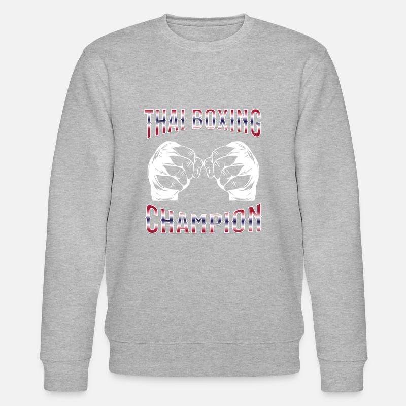 Muay Thaï Boxe Muay Thaï - Sweat bio CHANGER Stanley/Stella Unisexe - gris chiné