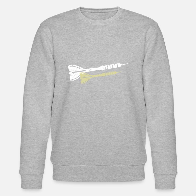 darts dartpfeil - Stanley/Stella Unisex Bio-Sweatshirt CHANGER  - Grau meliert