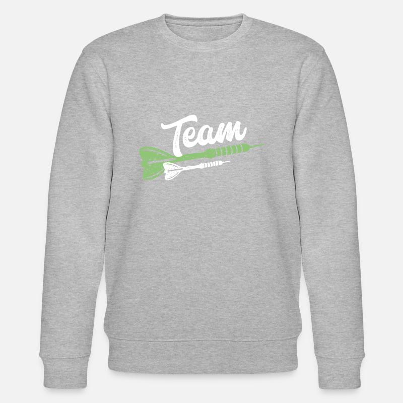 fléchettes fléchettes équipe - Sweat bio CHANGER Stanley/Stella Unisexe - gris chiné