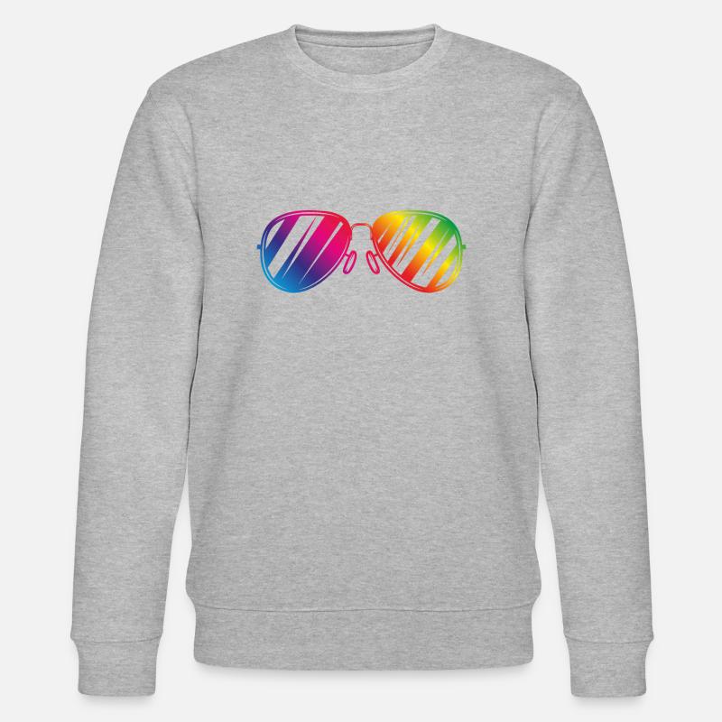 sonnenbrille bunt - Stanley/Stella Unisex Bio-Sweatshirt CHANGER  - Grau meliert
