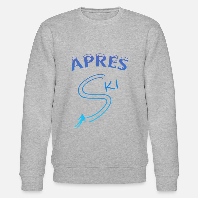 Apres Ski - Stanley/Stella Unisex Bio-Sweatshirt CHANGER  - Grau meliert
