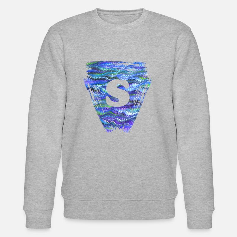 Triangle E 103 S - Sweat bio CHANGER Stanley/Stella Unisexe - gris chiné