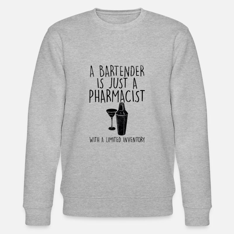 Barkeeper - Stanley/Stella Unisex Bio-Sweatshirt CHANGER  - Grau meliert