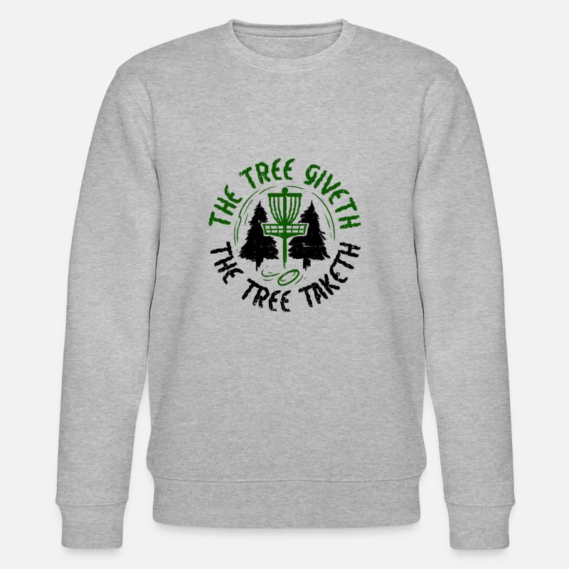 Disc Golf - Sweat bio CHANGER Stanley/Stella Unisexe - gris chiné