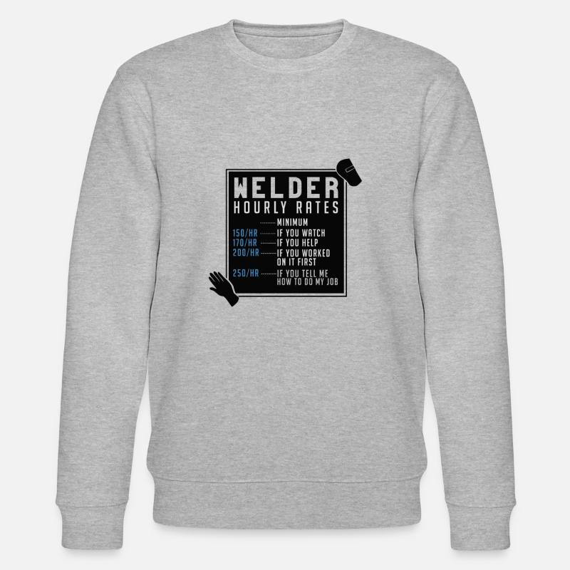 Soudeurs - Sweat bio CHANGER Stanley/Stella Unisexe - gris chiné