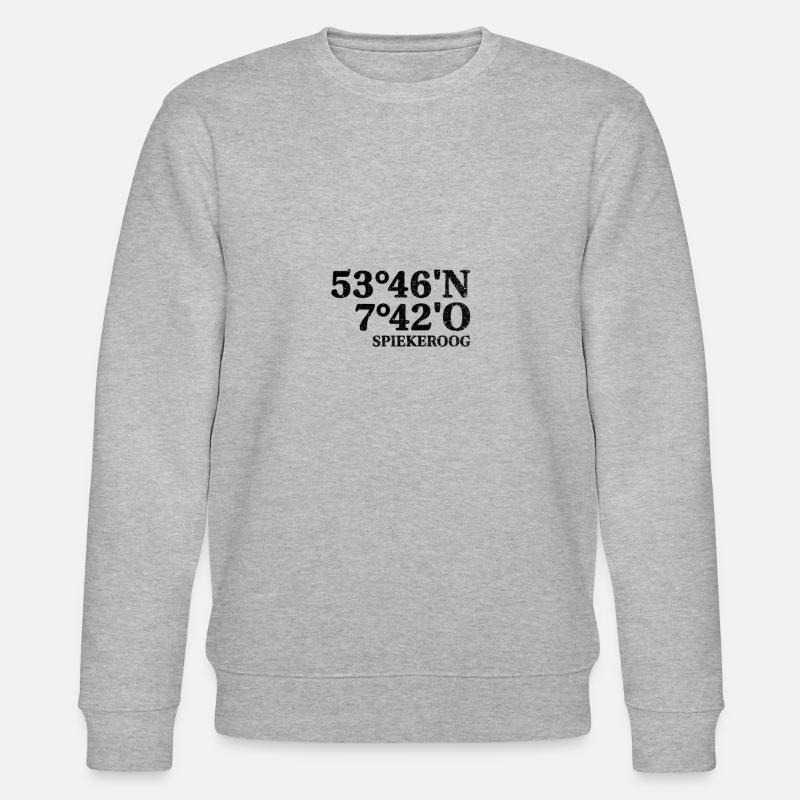 Spiekeroog - Stanley/Stella Unisex Bio-Sweatshirt CHANGER  - Grau meliert