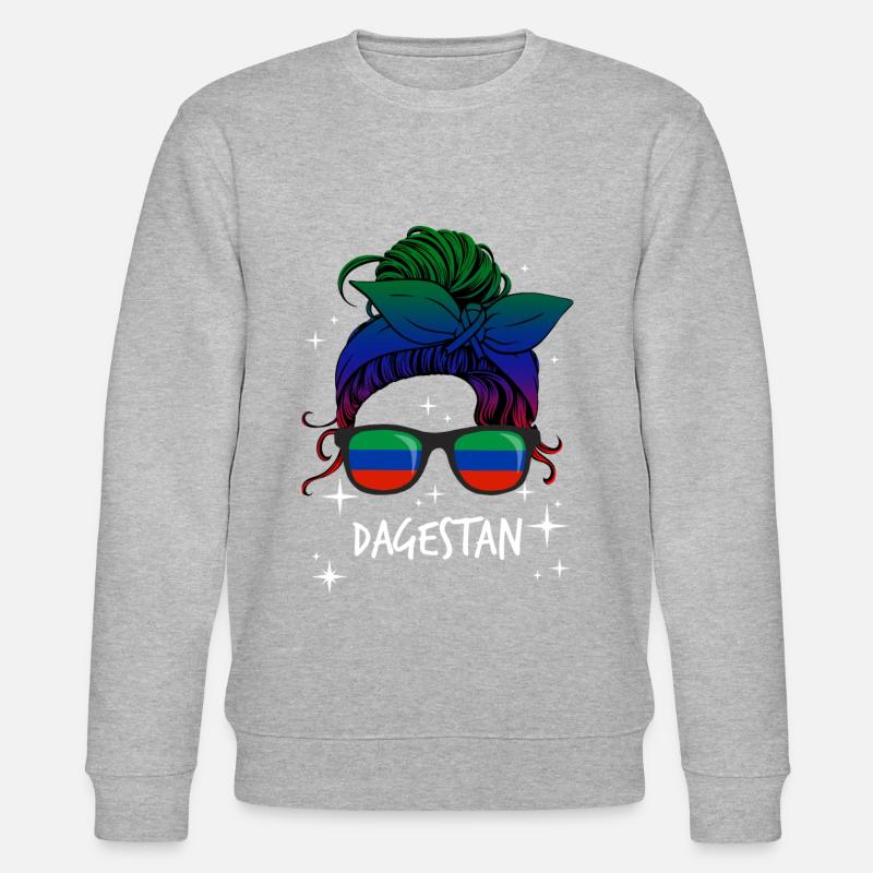 Daghestan - Sweat bio CHANGER Stanley/Stella Unisexe - gris chiné