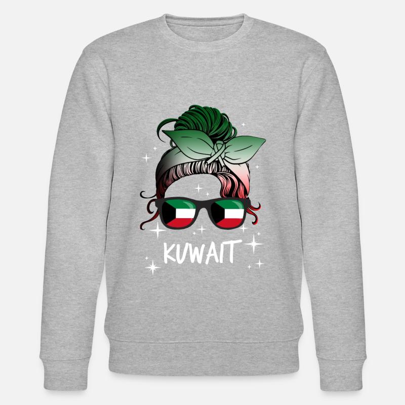 Koweït - Sweat bio CHANGER Stanley/Stella Unisexe - gris chiné