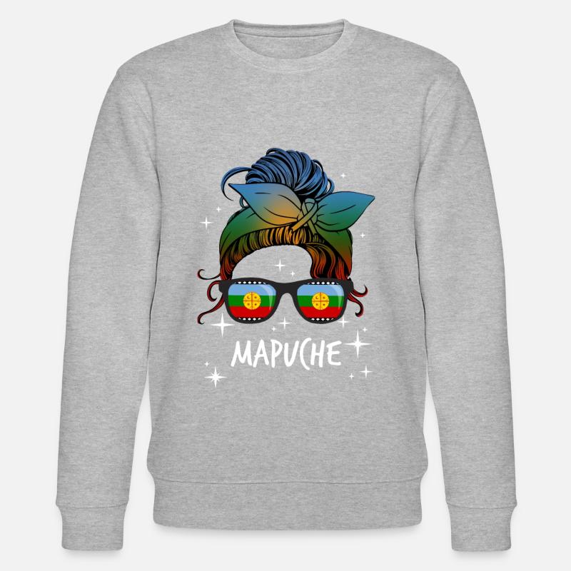 Mapuche - Stanley/Stella Unisex Bio-Sweatshirt CHANGER  - Grau meliert