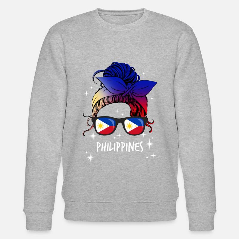 Philippinen - Stanley/Stella Unisex Bio-Sweatshirt CHANGER  - Grau meliert