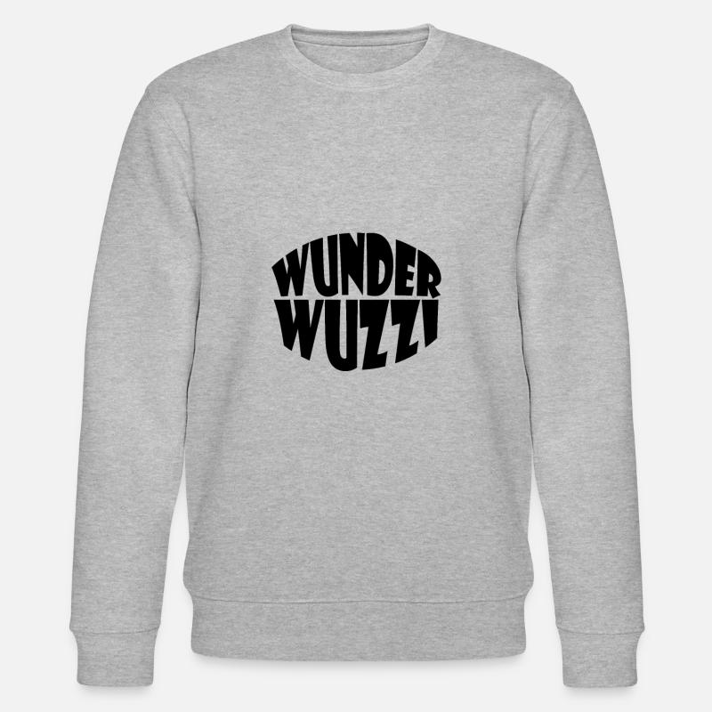 Wunderwuzzi - Stanley/Stella Unisex Bio-Sweatshirt CHANGER  - Grau meliert
