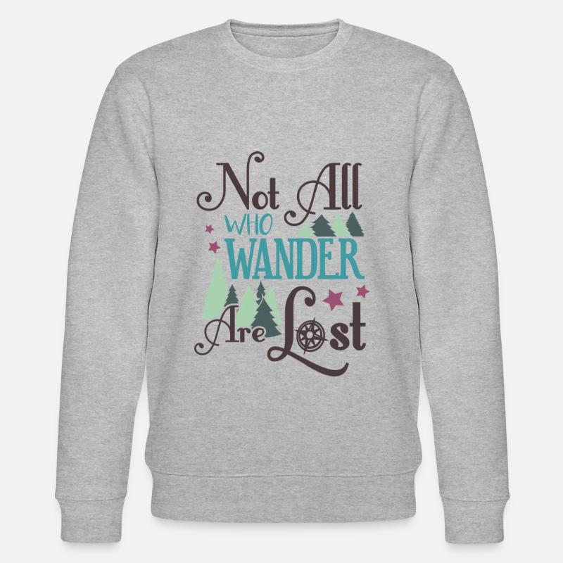 Camping Randonnée - Sweat bio CHANGER Stanley/Stella Unisexe - gris chiné