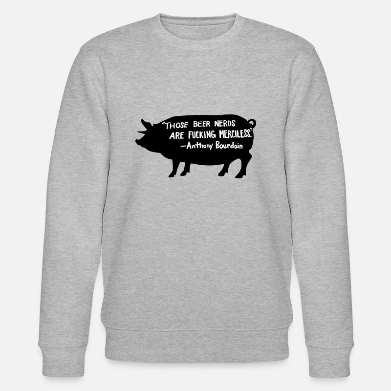 Beer Nerds - Stanley/Stella CHANGER Unisex Organic Sweatshirt - heather grey