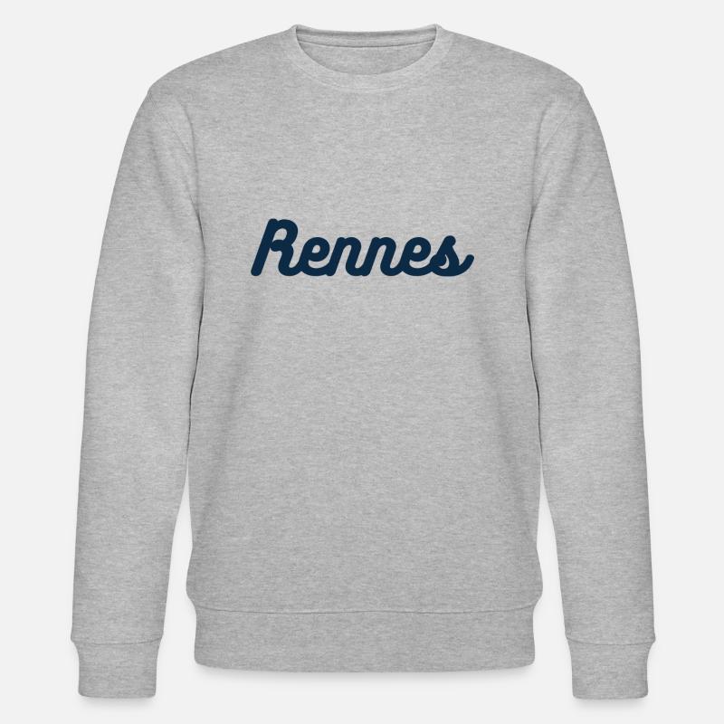 Rennes - Sweat bio CHANGER Stanley/Stella Unisexe - gris chiné