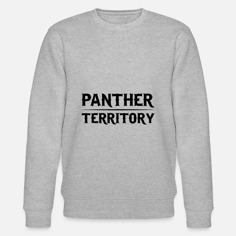 Panther territory - Stanley/Stella Unisex Bio-Sweatshirt CHANGER  - Grau meliert