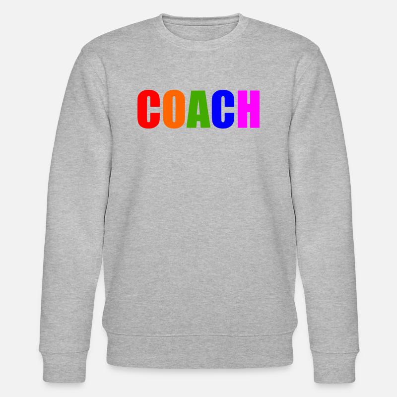 Coach - Stanley/Stella Unisex Bio-Sweatshirt CHANGER  - Grau meliert