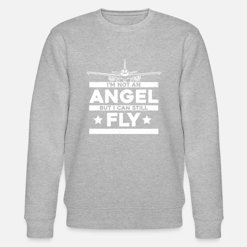 Pilote d’avion Pilote Aviation - Sweat bio CHANGER Stanley/Stella Unisexe - gris chiné