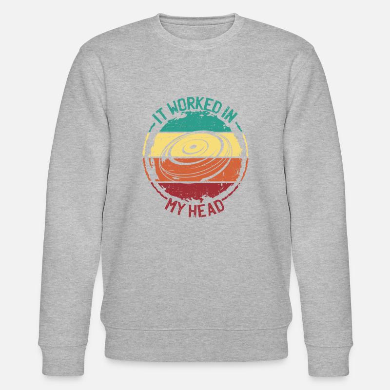 Frisbee Disc Golf - Sweat bio CHANGER Stanley/Stella Unisexe - gris chiné