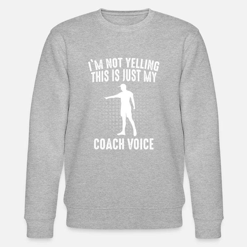Coach Trainer - Stanley/Stella Unisex Bio-Sweatshirt CHANGER  - Grau meliert