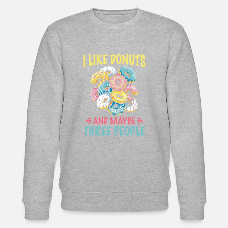 Donut Donuts Candy Bagel - Sweat bio CHANGER Stanley/Stella Unisexe - gris chiné