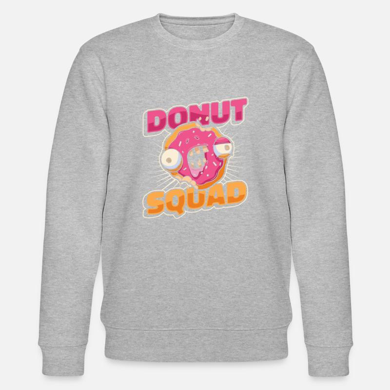 Donut Donuts Candy Bagel - Sweat bio CHANGER Stanley/Stella Unisexe - gris chiné