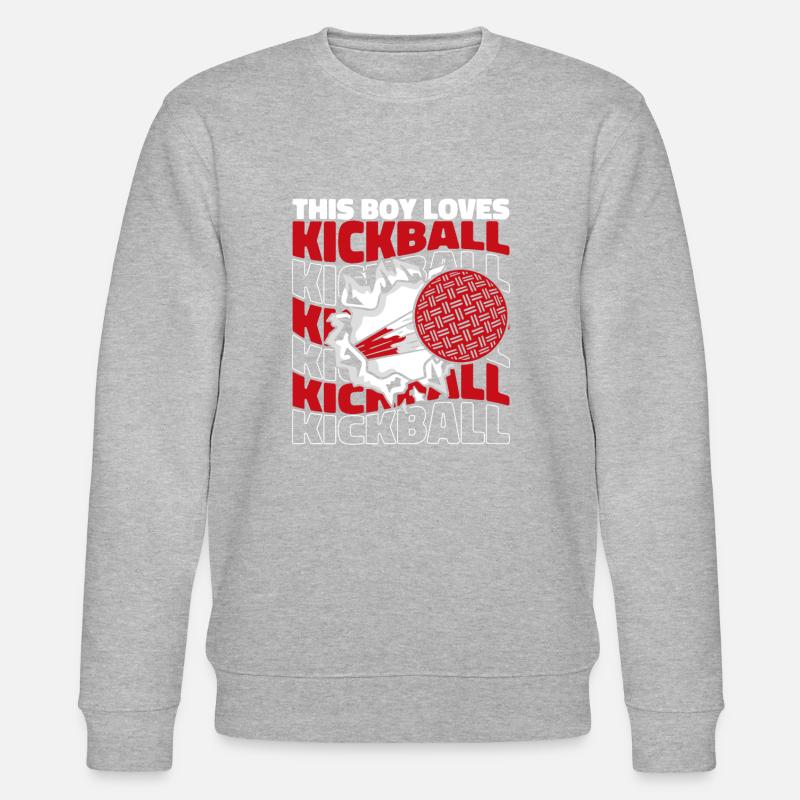 Kickball - Sweat bio CHANGER Stanley/Stella Unisexe - gris chiné