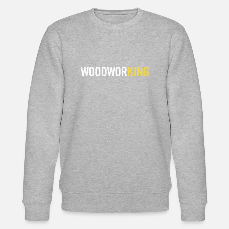 Menuisier Menuiserie - Sweat bio CHANGER Stanley/Stella Unisexe - gris chiné