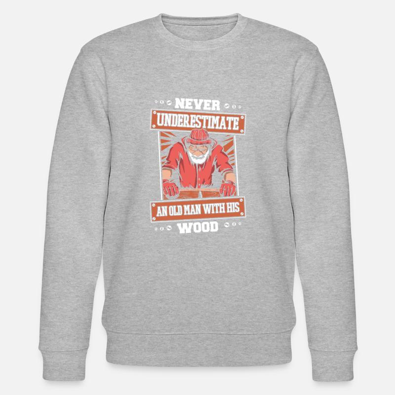 Menuisier Menuiserie - Sweat bio CHANGER Stanley/Stella Unisexe - gris chiné